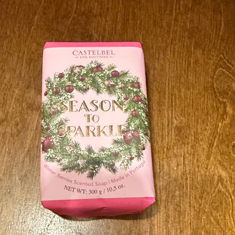 Castelbel Season to Sparkle Pink Hand Soap